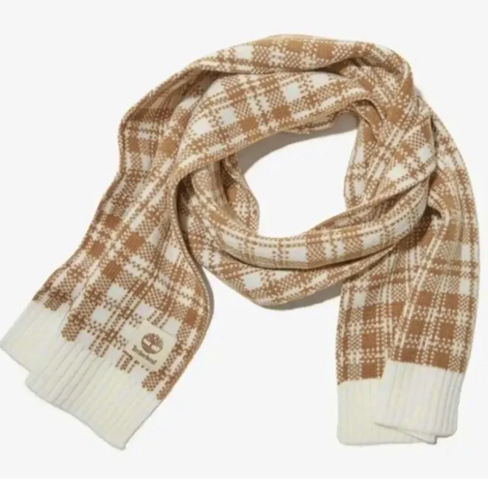 TIMBERLAND Scarf OS Wheat Plaid